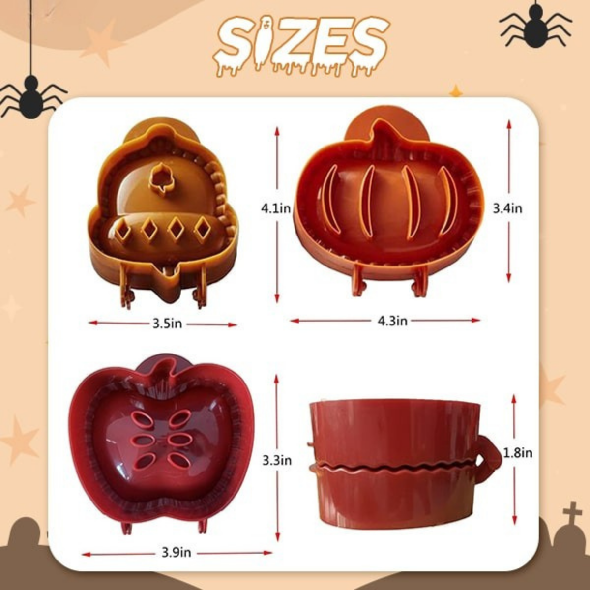 BakeSpirits™ – Halloween Pie Press Set (2+1 Free)