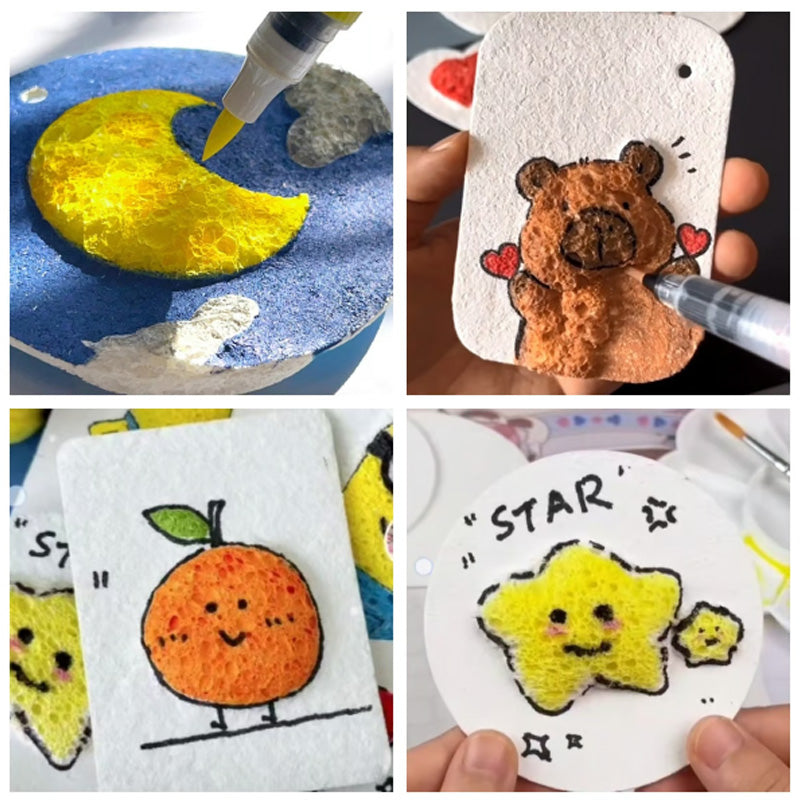 FoamArt™ | 3D Canvas - The Magic Sponge Painting Set