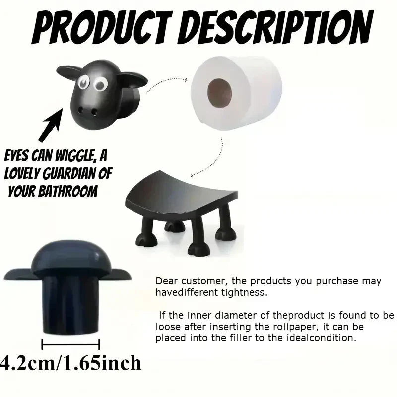 BaaBuddy Sheep Toilet Paper Holder