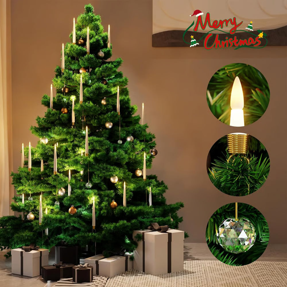 Lunora Glow™ LED Christmas Tree Candle Lights (50% Off)