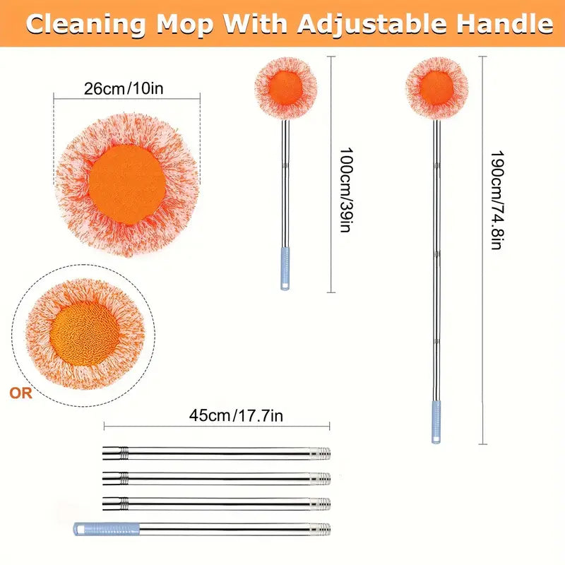 FlexSweep 360° Extendable Microfiber Mop