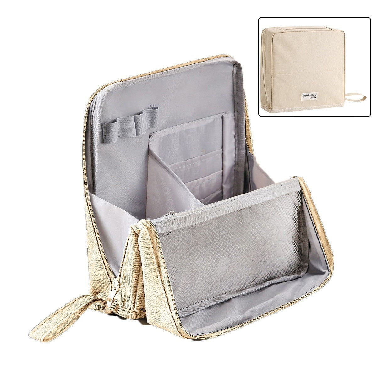 Velluna™ Travel Makeup Organizer Bag (50% Off)