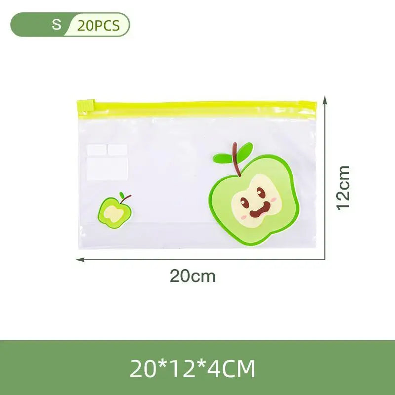 10PCS - Reusable Food Storage Bags