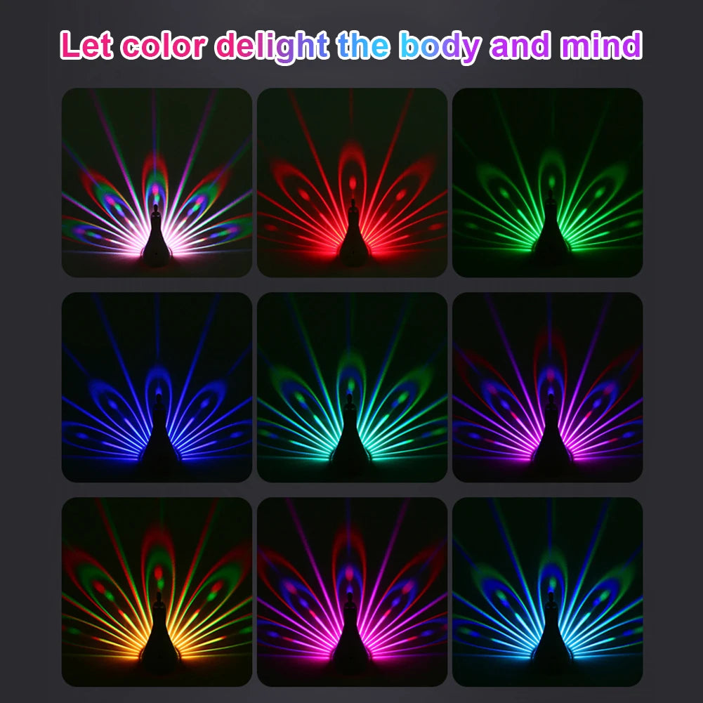 Peacock Projection Lamp | Last Day 44% OFF