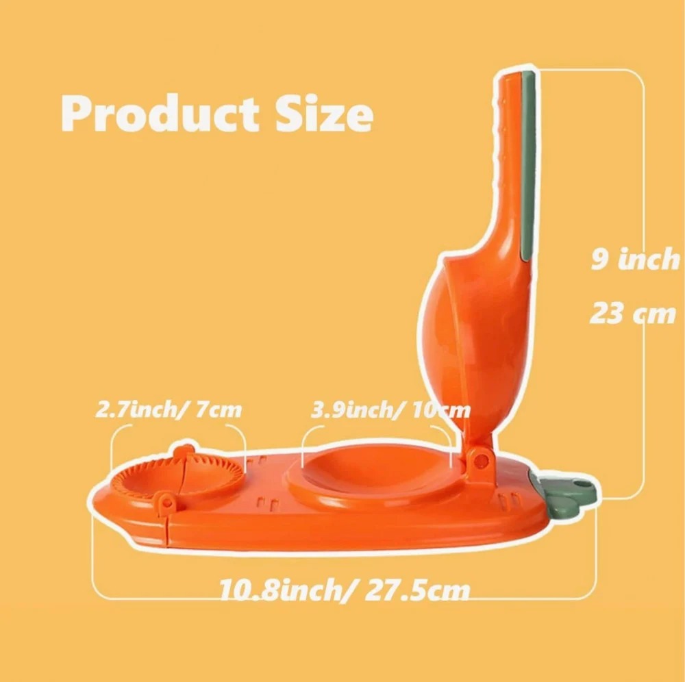 2-in-1 Dumpling Maker Tool for Cutting & Sealing