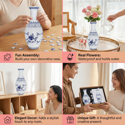 BloomCraft™ | 3D Puzzle Vase