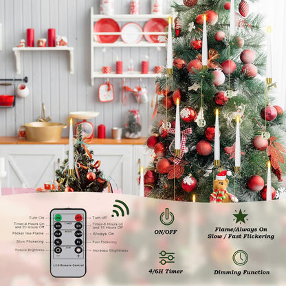 Lunora Glow™ LED Christmas Tree Candle Lights (50% Off)