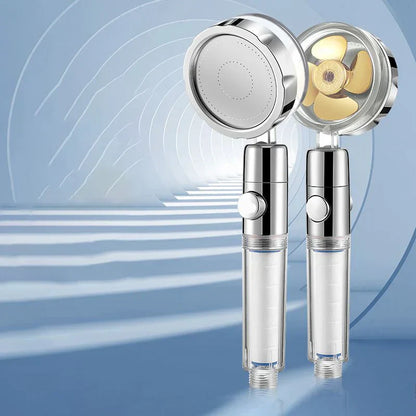 AquaForce™ Turbo Shower Head with Filtration Power