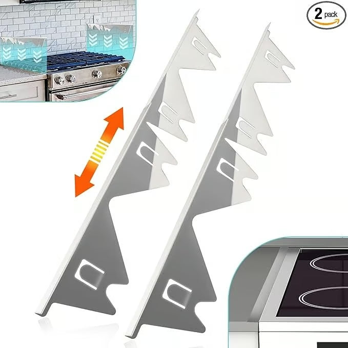 GapGuard Pro — Adjustable Stainless Steel Stove Gap Cover