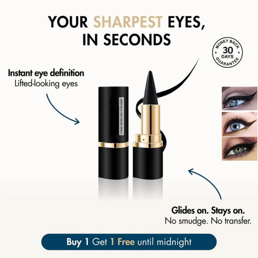 InkSilk™ Natural Eyeliner Cream – 1+1 FREE