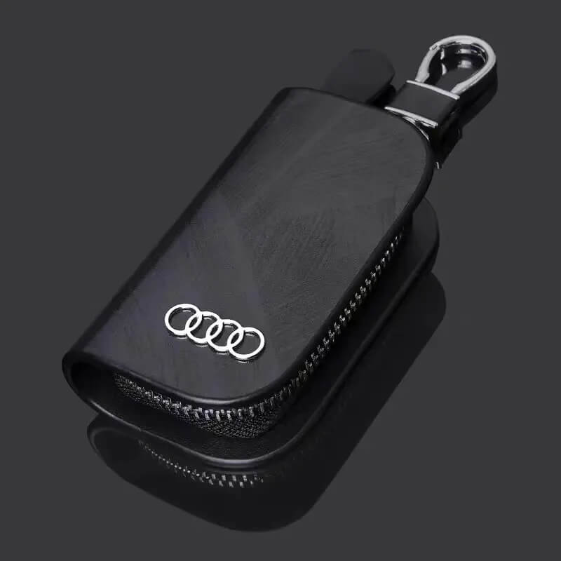 VaultKey™ Luxe Edition – Premium Leather Key Case (50% Off)