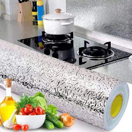KitchenGuard Foil Shield | Oil & Heat-Resistant Wrap
