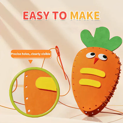 StitchJoy Kids DIY Sewing Kit - Create Cute Felt Friends