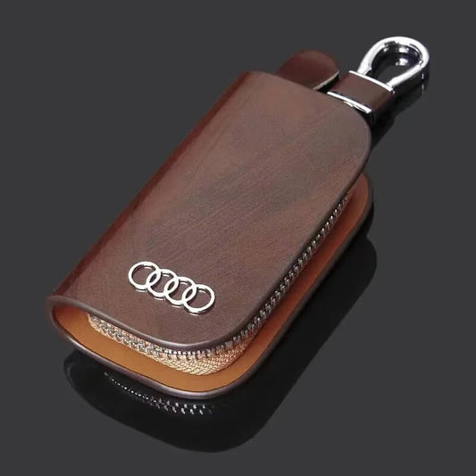 VaultKey™ Luxe Edition – Premium Leather Key Case (50% Off)