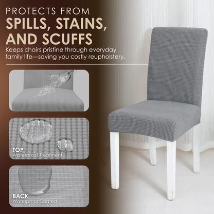 LuxeWeave™ Premium Stretch Jacquard Chair Covers (50% Off)