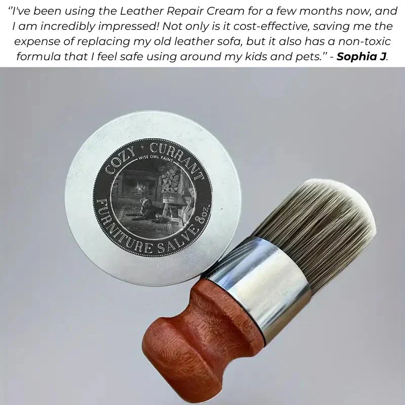 ReviveLux™ – Leather Repair Cream with Brush