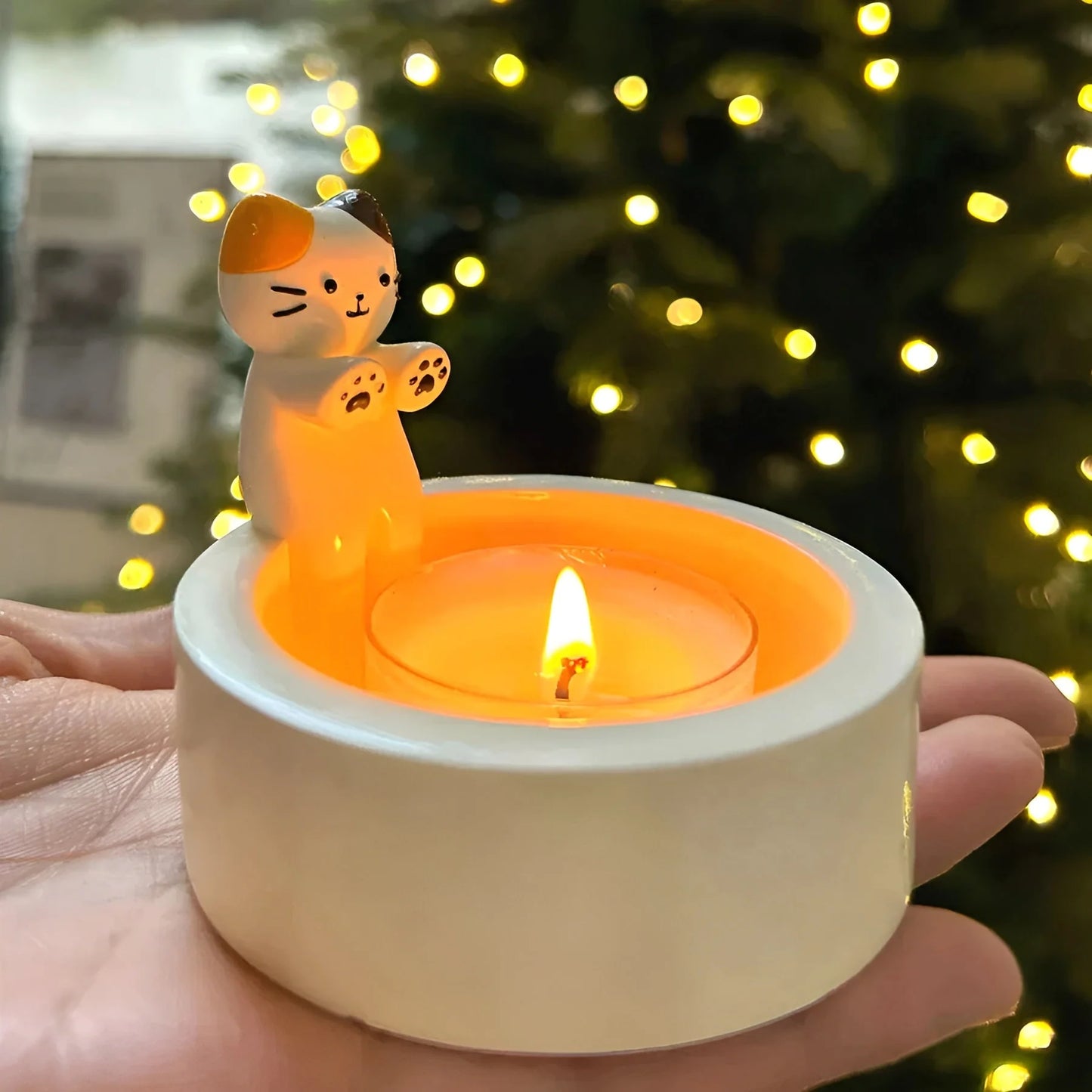 KittenGlow Candle Holder | 1+1 Today Only