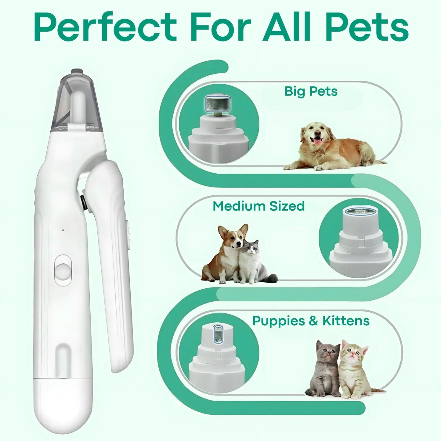 PawLume™ Dual-LED Pet Nail Clipper + 50% Off Today