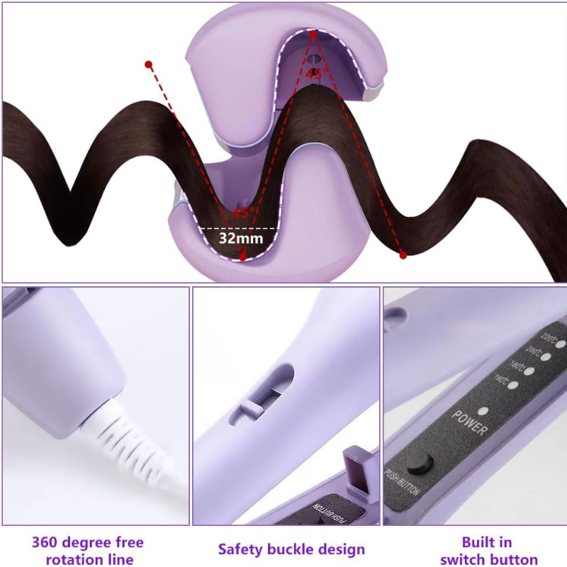 WaveLux™ | 32mm French Wave Triple Barrel Curler — 50% OFF