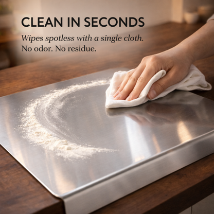 SteelPrep™ | Double-Sided Steel Cutting Board