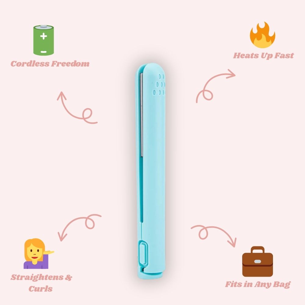 LumaLiss™ Cordless Hair Styler | 50% Off Today