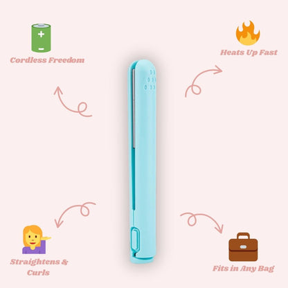 LumaLiss™ Cordless Hair Styler | 50% Off Today