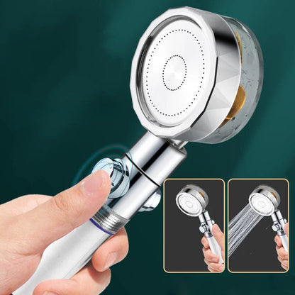 AquaForce™ Turbo Shower Head with Filtration Power