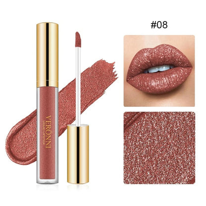 Glinté™ Diamond Liquid Lipstick — 16-Hour Shine & Comfort