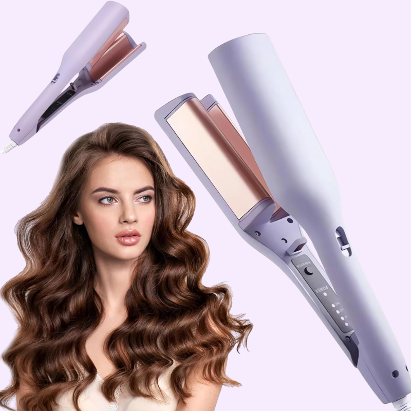 WaveLux™ | 32mm French Wave Triple Barrel Curler — 50% OFF