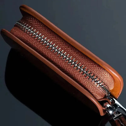 VaultKey™ Luxe Edition – Premium Leather Key Case (50% Off)