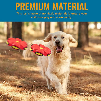 FetchMorph™ – Transforming Disc Ball Toy for Dogs