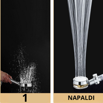 AquaForce™ Turbo Shower Head with Filtration Power