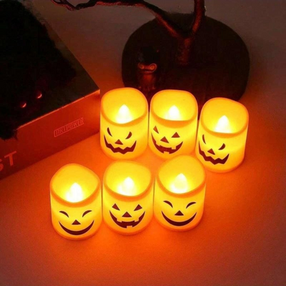 SpookGlow™ – Ghost Face LED Candles (60% OFF)