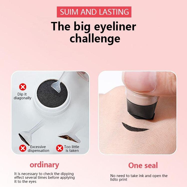 LashLine™ | Dual-Head Wing Stamp Eyeliner — 50% OFF