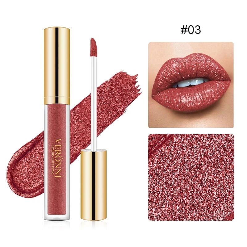 Glinté™ Diamond Liquid Lipstick — 16-Hour Shine & Comfort