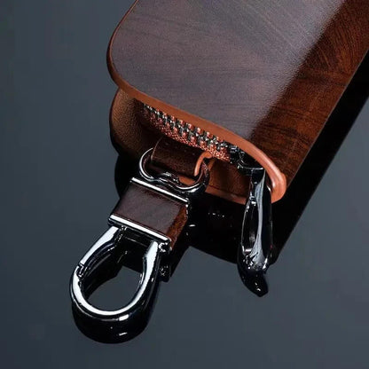 VaultKey™ Luxe Edition – Premium Leather Key Case (50% Off)