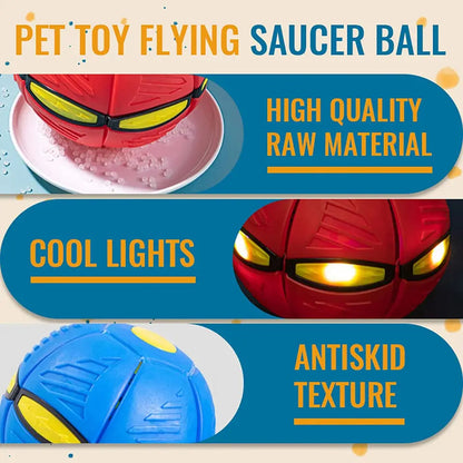 FetchMorph™ – Transforming Disc Ball Toy for Dogs