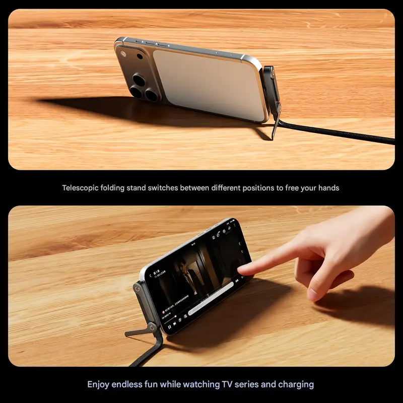 FlexCharge Pro™ 240W — Ultra-Fast Charging with Built-In Stand (50% OFF)