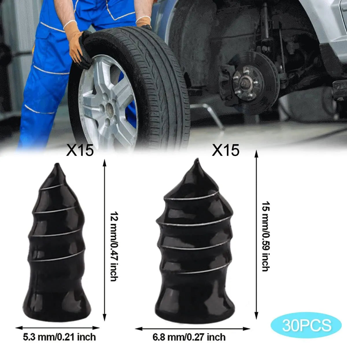 TireSeal™ | Rubber Nail Tire Puncture Repair Kit