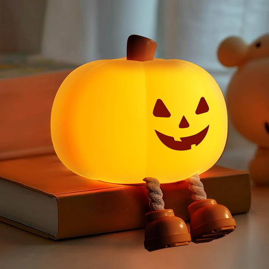 GrinLight™ Pumpkin Night Lamp – 50% OFF for Halloween 🎃