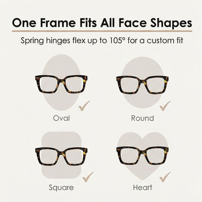 Veloura™ Oversized Tortoiseshell Reading Glasses