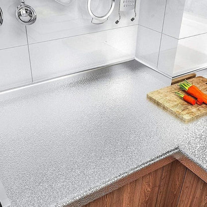 KitchenGuard Foil Shield | Oil & Heat-Resistant Wrap