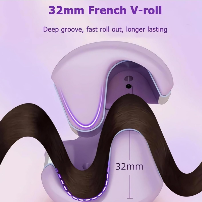 WaveLux™ | 32mm French Wave Triple Barrel Curler — 50% OFF