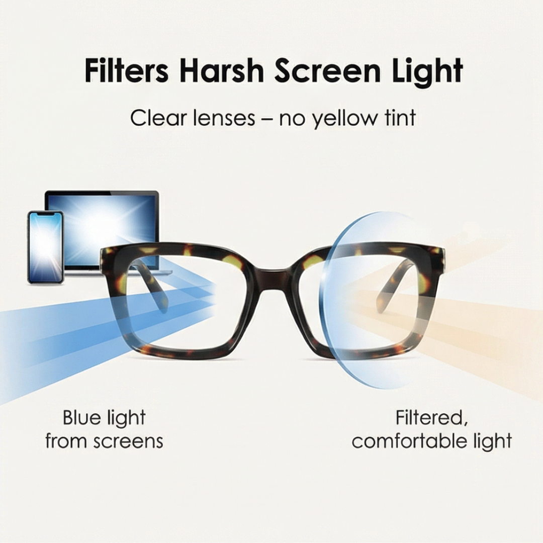 Veloura™ Oversized Tortoiseshell Reading Glasses