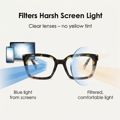 Veloura™ Oversized Tortoiseshell Reading Glasses