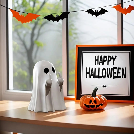 CheekyHaunt™ – Handmade Ghost Statue (2+1 Free)