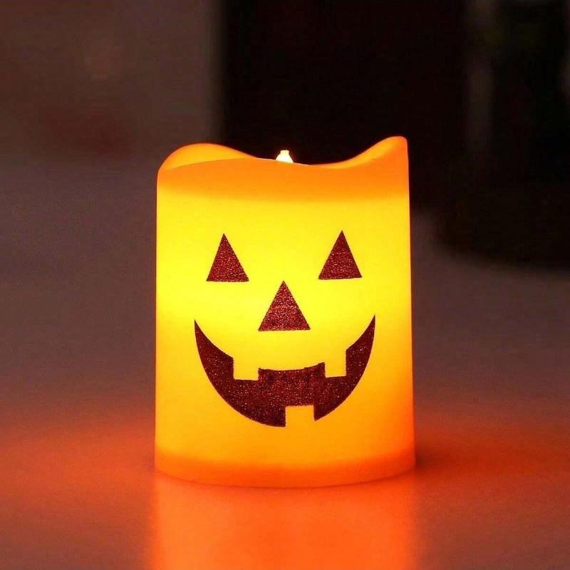SpookGlow™ – Ghost Face LED Candles (60% OFF)