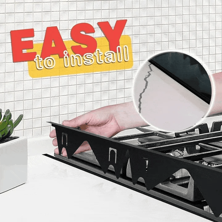 GapGuard Pro — Adjustable Stainless Steel Stove Gap Cover