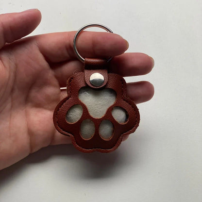PawKeep™ | Leather Pet Memory Keychain — 50% OFF