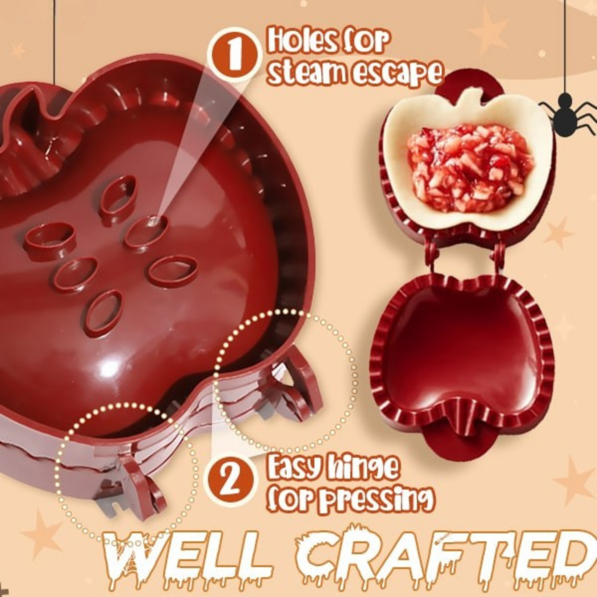 BakeSpirits™ – Halloween Pie Press Set (2+1 Free)